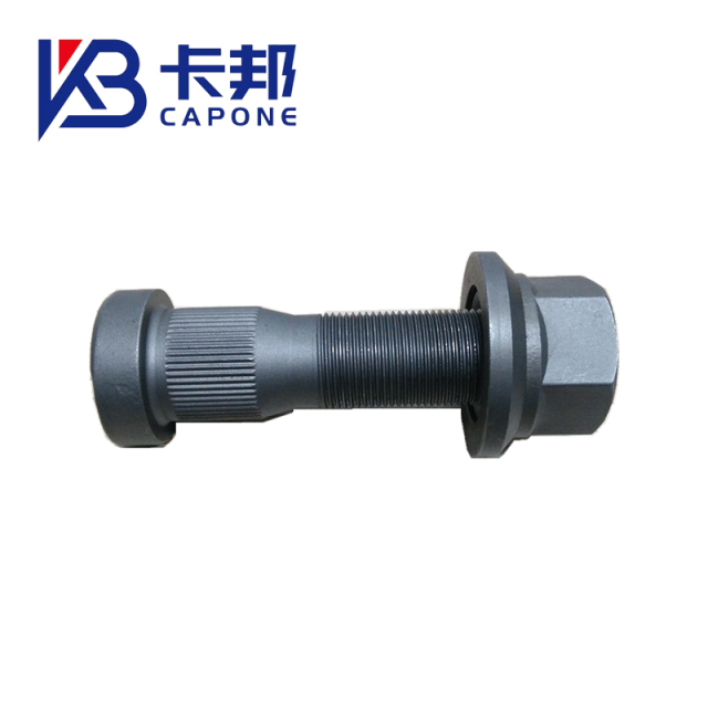 Factory Direct Wheel Bolts M20x2 80MM Nut: SW32xH23 for KAMAZ