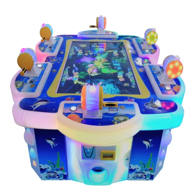Earn Money Game 6 Player Fishing Game Machine Fish Hunter Arcade Games Machine