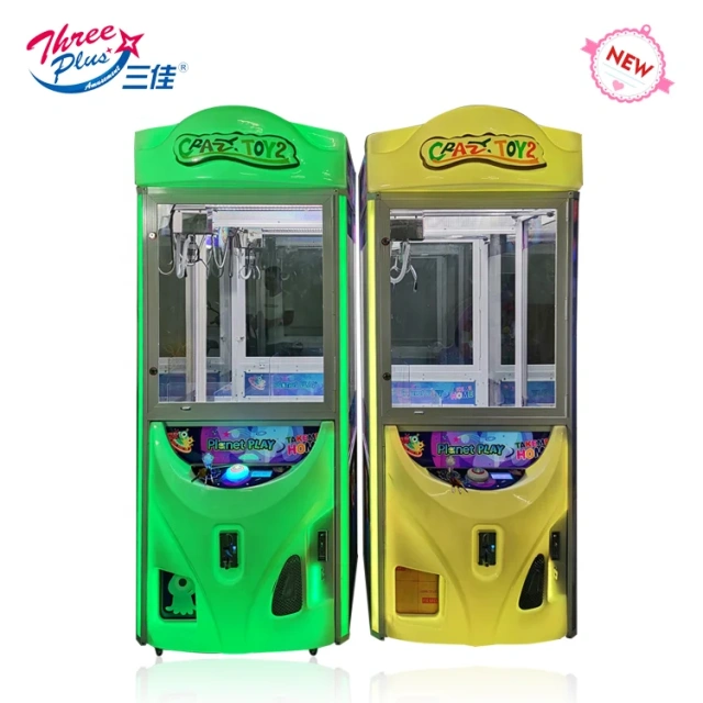 Threeplus Cheap Mini Toy Claw Machine Crane Machine Game Singapore Claw Machine Supplier Crazy Toys 2
