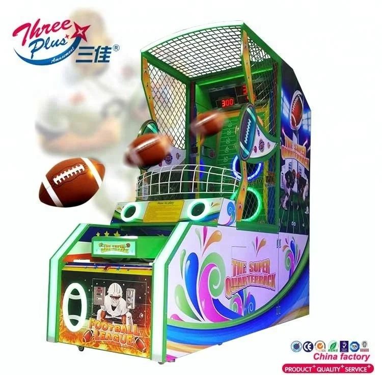 Threeplus Coin Operated Football Shooting Arcade Game Machine for Sale