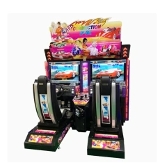 Threeplus Guangzhou Factory Driving Car Simulator Video Classical Outrun Games with Play Seat for 2 Players