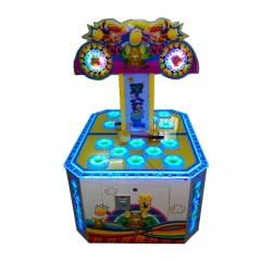 Threeplus Hit Mouse Crazy Frog Hammer Game Machine for Sale