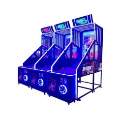Adult Kids Indoor Amusement Commercial Coin Playground Shooting Street Basketball Arcade Game Machine