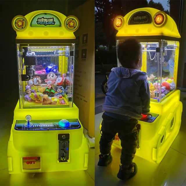 Coin Operated Claw Crane Prize Game Mini Toys Electronic Redemption Vending Game Machine