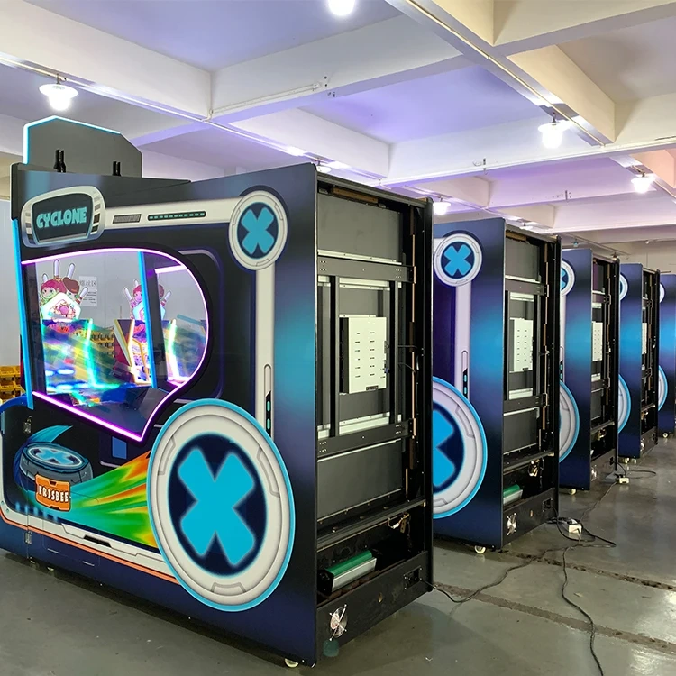 New Arrival Coin Operated Let's Disc Lottery Game Machine Gaming Center Tickets Carnival Arcade Lottery Redemption Machine