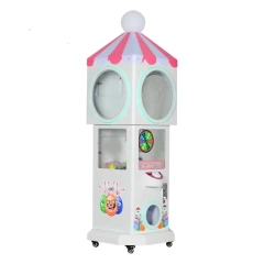 Kids and Adults Candy House Game Center Machine/Mini Candy Vending Machine/Coin Operated Lollipop Machine for Shopping Mall