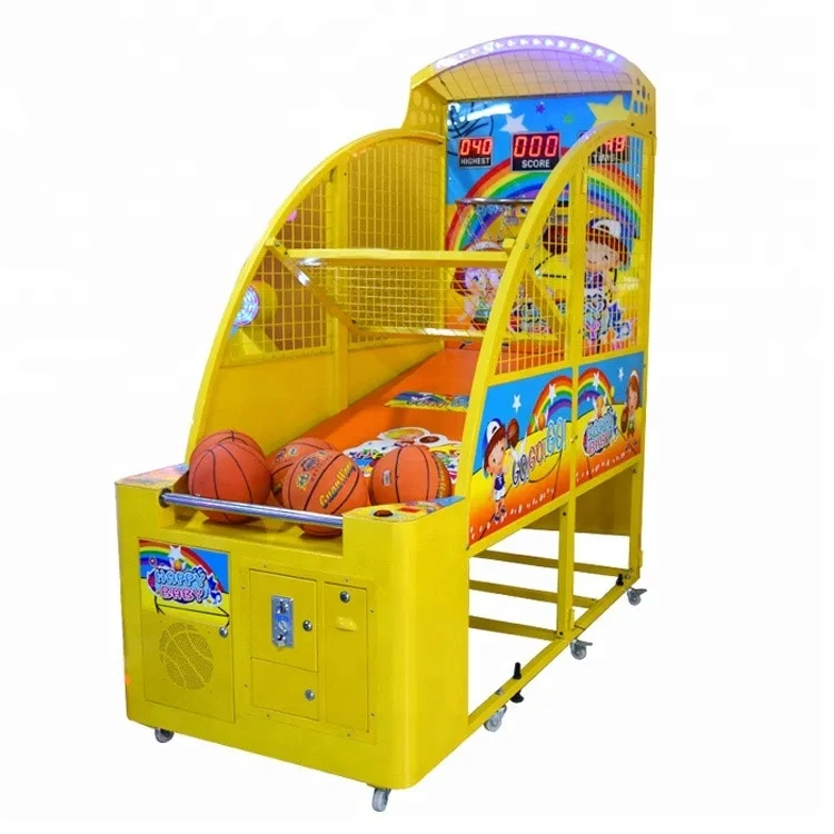 Threeplus Coin Pusher Basketball Return Game Toys Machine Jeux
