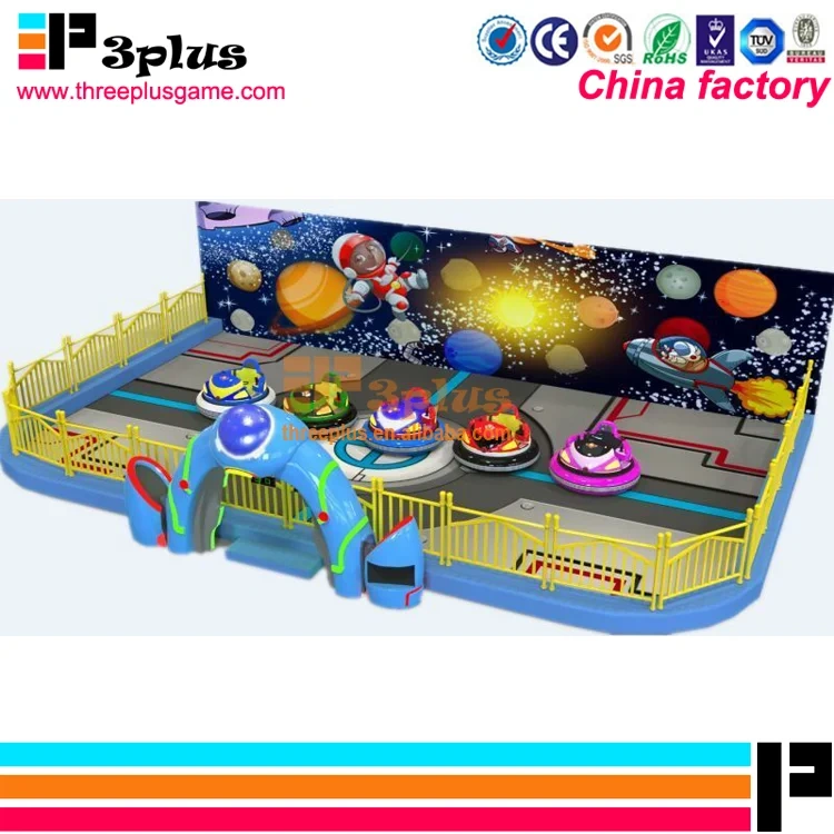 Threeplus Carro Bumper Cars Adult and Kids With Maquina Grua Led