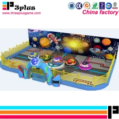 Threeplus Carro Bumper Cars Adult and Kids With Maquina Grua Led