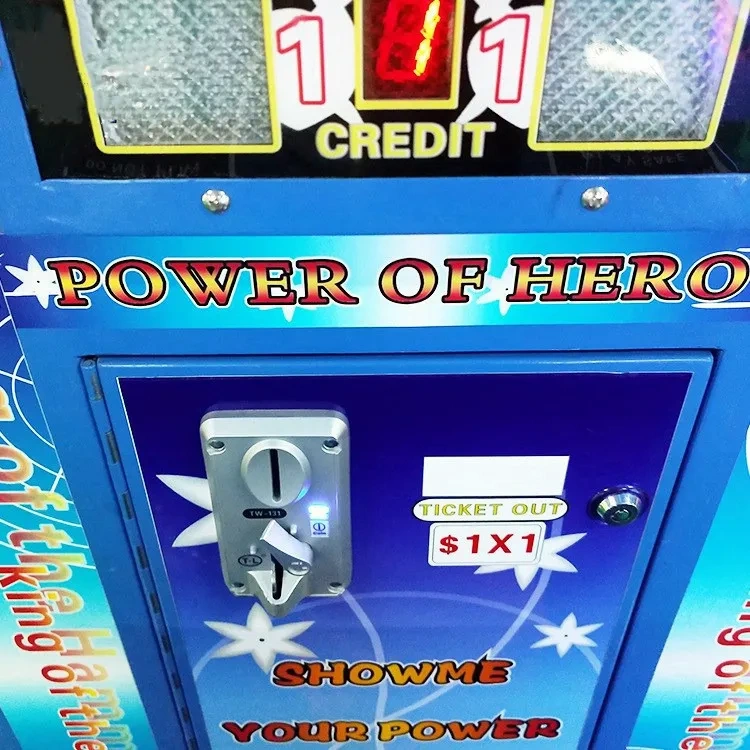 Threeplus Coin Operated king of Hammer Arcade Hitting Game Machine for Sale