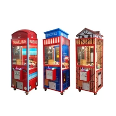 Coin Operated Game Mini House Claw Machine Plush Toy Crane Baby Claw Vending Machine