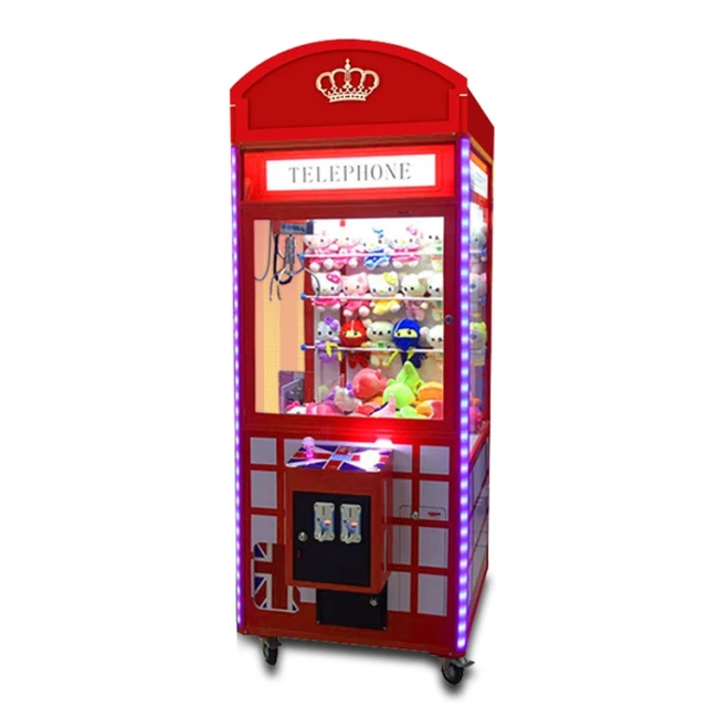 Threeplus Coin Pusher Mesin Capit Boneka Game Machine Master Key with Maquinas De Juego