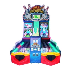 Threeplus Coin Operated Ticket Redemption Arcade Machine Bowling Ball Cricket Game Machine for Sale