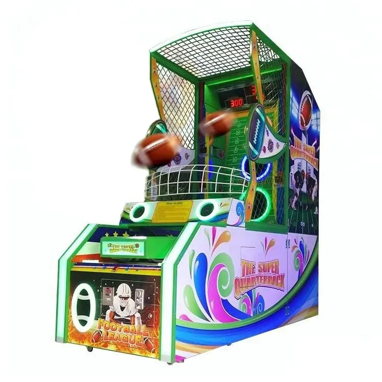 Threeplus Coin Operated Football Shooting Arcade Game Machine for Sale