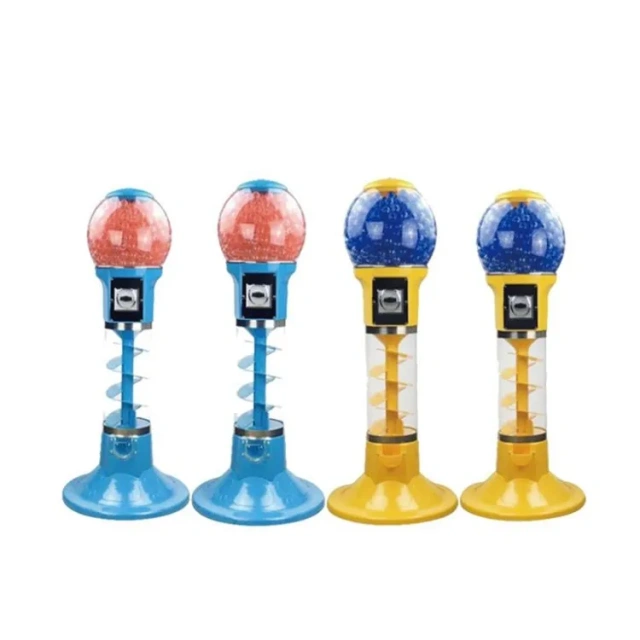 Threeplus Cheap Kids Capsule Gumball Toy Machine Shopping Mall Bouncing Ball Vending Game Machine