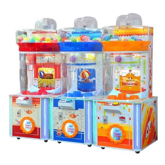 Coin Operated Commercial Stacker Arcade Prize Vending Game Cheap Toy Crane Claw Machine for Sale