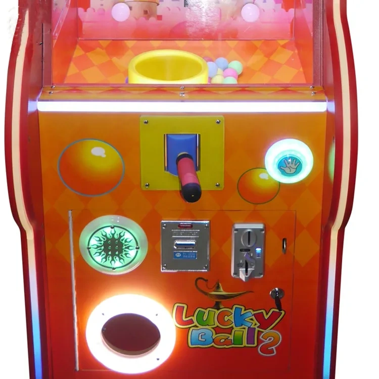 Threeplus Coin Operated Lucky Ball 2 Ticket Redemption Arcade Game Catching Ball Amusement Machines