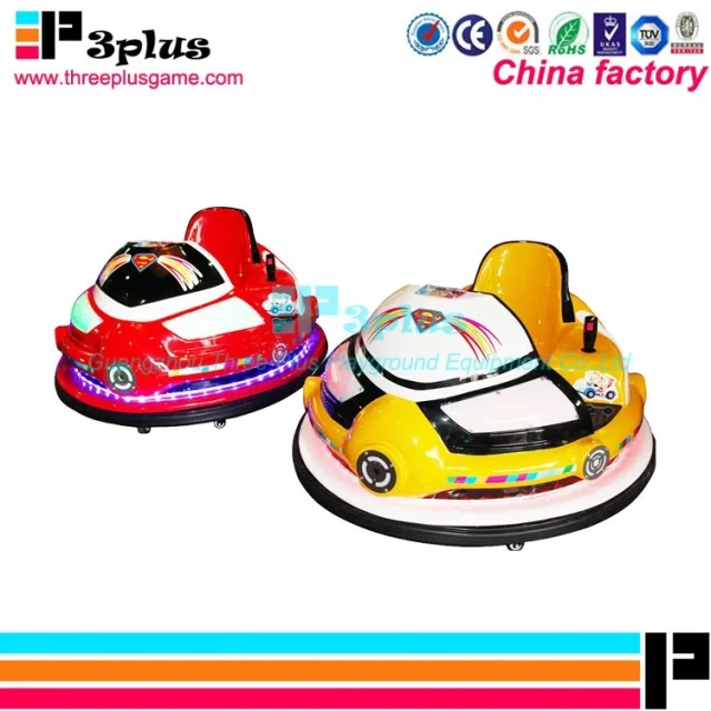 Threeplus Carro Bumper Cars Adult and Kids With Maquina Grua Led