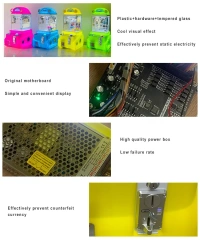 Coin Operated Claw Crane Prize Game Mini Toys Electronic Redemption Vending Game Machine