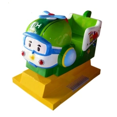 Threeplus Coin Operated Theme Park Rides Amusement Helicopter Ride Game for Kids