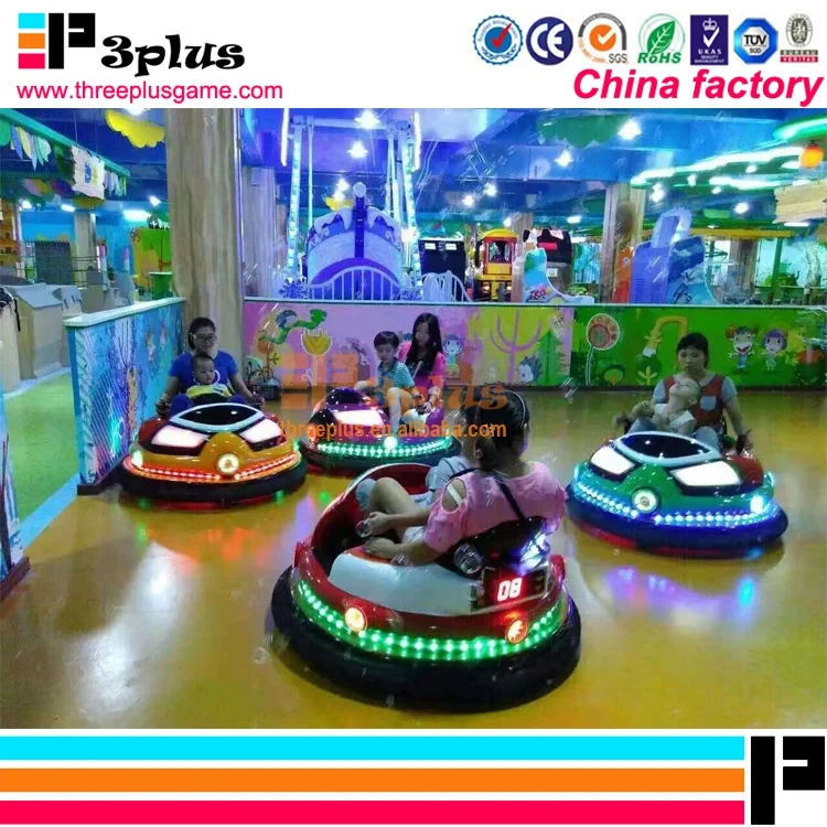 Threeplus Carro Bumper Cars Adult and Kids With Maquina Grua Led