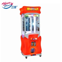 Threeplus Coin Operated Toy Catcher Superbox Machine Claw Crane Joystick Arcade Game for Sale