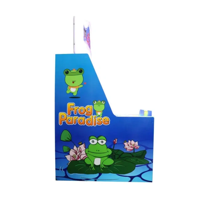 Threeplus Kids Hammer Hitting Frog Whack a Mole Redemption Game Machine Hitting Mouse Hamster Game