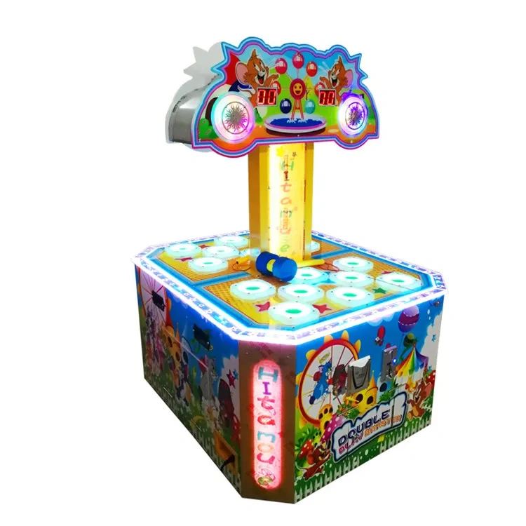 Threeplus Hit Mouse Crazy Frog Hammer Game Machine for Sale