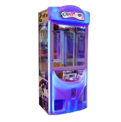 Threeplus Coin Operated Claw Crane Machine With Bill Acceptor Arcade Mini Juguetes for Sale
