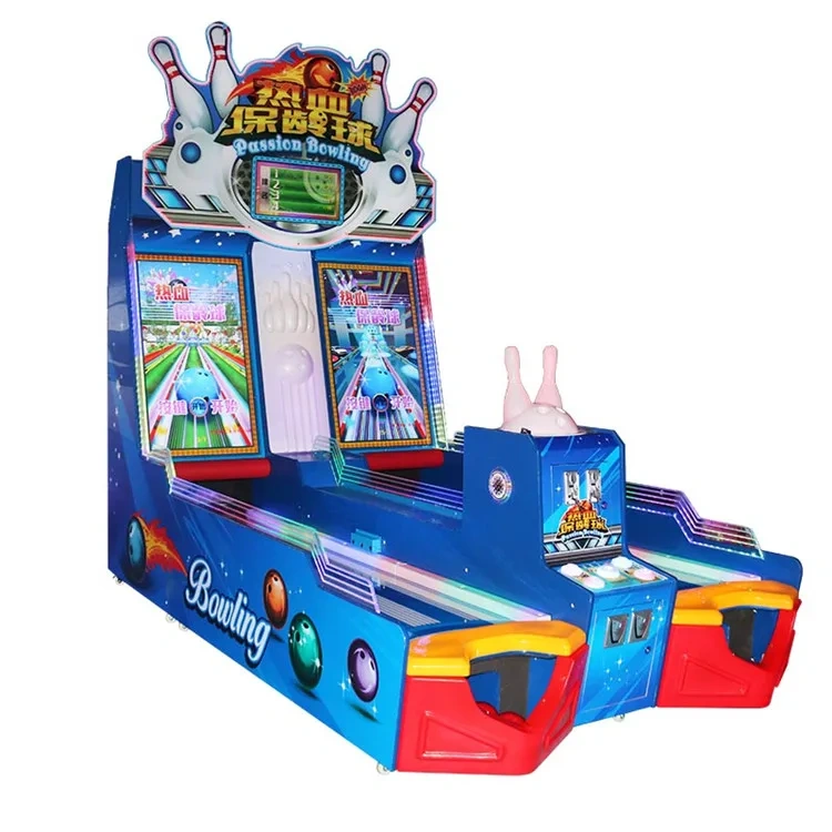 Threeplus Coin Operated Ticket Redemption Arcade Machine Bowling Ball Cricket Game Machine for Sale