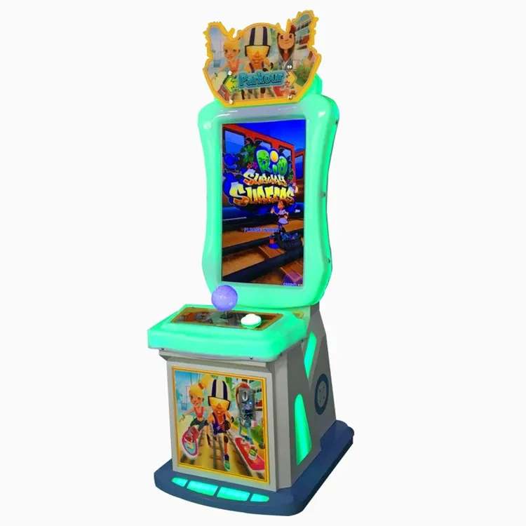 Threeplus Coin Operated Arcade Machine 42 Inch Subway Parkour Ticket Redemption Game