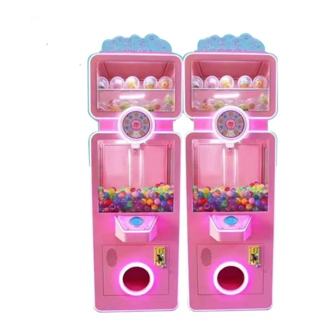 Threeplus Coin Operated Toys for Vending Capsules Plastic Claw Prize Machine for Sale