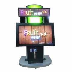 Amusement Park Coin Operated Finger Touch Screen Fruit Ninja Ticket Redemption Video Game Machine