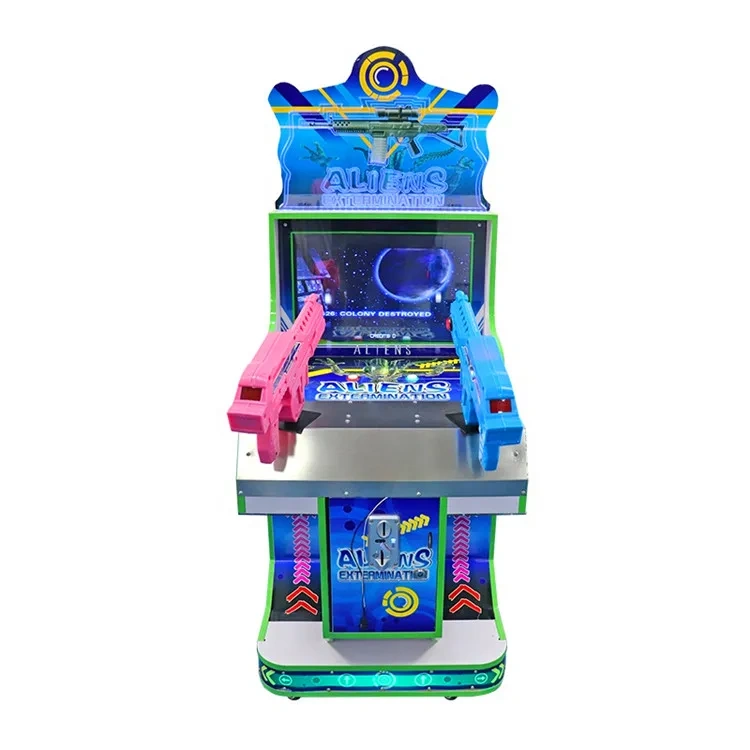 Coin Operated Games 2 Players Electronic Simulator Shooting Gun Arcade Game Machine