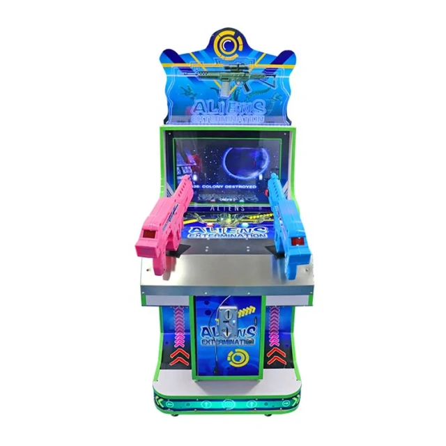 Coin Operated Games 2 Players Electronic Simulator Shooting Gun Arcade Game Machine