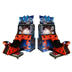 Threeplus Coin Operated Used SNO CROSS Simulator Motor Car Racing Video Arcade Game Machine for Adults