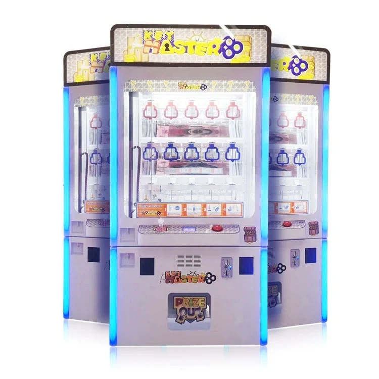 Coin Operated Games Indoor Game Lottery Key Master Prize Vending Machine