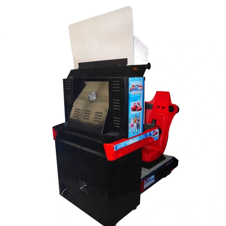 Threeplus Hot Sale Cheap Price Coin Operated Video Driving Outrun Simulator Arcade Racing Car Game Machine