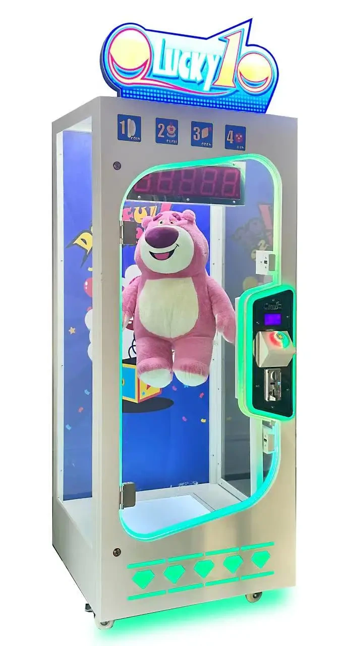 Threeplus Factory New Design Machines Lucky 10 Coin-operated Game Machine Amusement Park Products Human Claw Machine for Sale