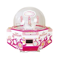 Threeplus High Profit Coin Operated Arcade Indoor Sport Sweet Land 4 Candy Prize Claw Crane Gift Game Machines for Game Center