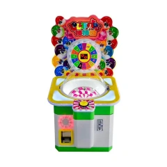 Threeplus Coin Operated Lollipop Gift Game With Light for Maquina Vending Mall
