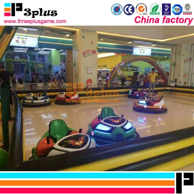 Threeplus Carro Bumper Cars Adult and Kids With Maquina Grua Led