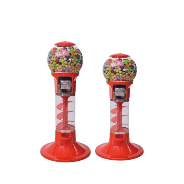 Threeplus Cheap Kids Capsule Gumball Toy Machine Shopping Mall Bouncing Ball Vending Game Machine