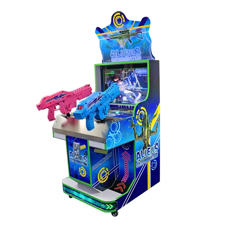 Coin Operated Games 2 Players Electronic Simulator Shooting Gun Arcade Game Machine