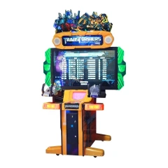 Threeplus Second Hand Coin Operated Amusement Game Zone Video Game Machine Used Transformer Gun Shooting Arcade Machine