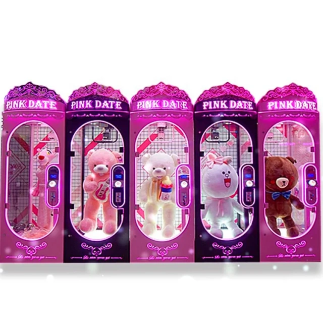 Coin Operated Pink Date Cut the Rope Gift Arcade Game Machine for Sale