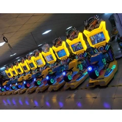 Threeplus Coin Operated Kids Crazy Super Motor Driving Video Motorbike Racing Games