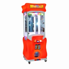 Threeplus Amusement Machine Super Box 3 Coin Operated Claw Crane Machine Prize Game