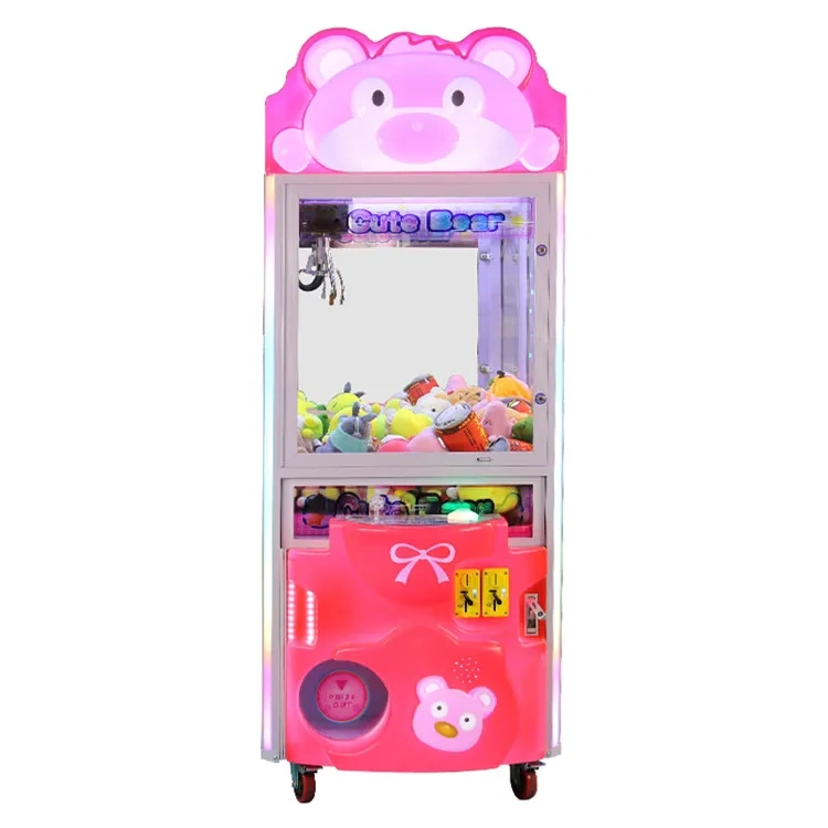 Threeplus Coin Operated Taiwan Crane Toy Claw Machine Mini Toy Ctacher Machine for Sale