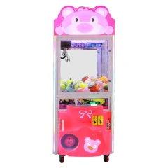 Threeplus Coin Operated Taiwan Crane Toy Claw Machine Mini Toy Ctacher Machine for Sale